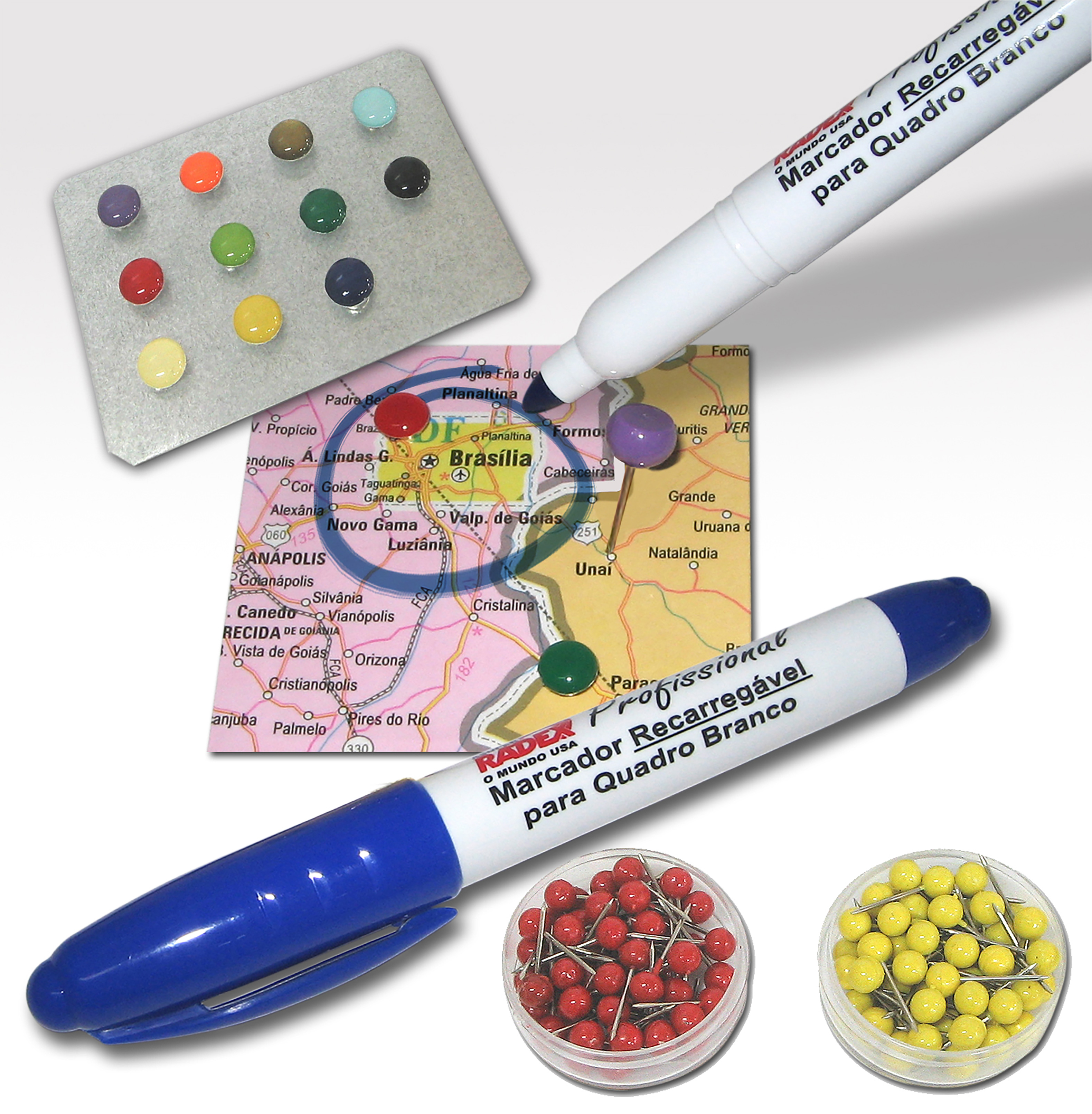 Ref. 165 - Mapa-Múndi The World Classic - Formato 1.20x0.90m